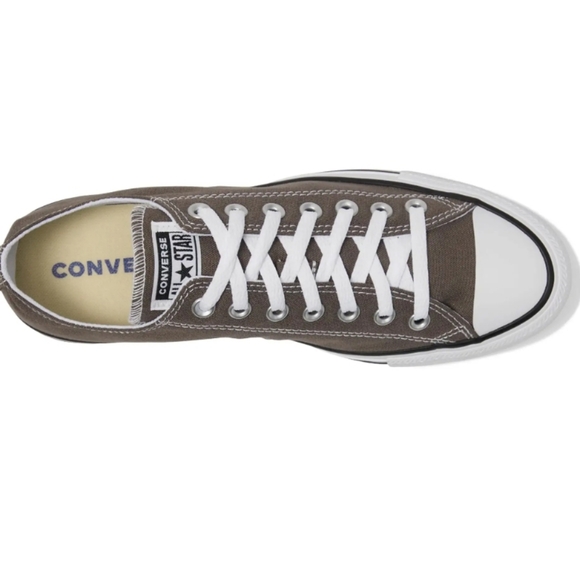 Converse Men's Charcoal Canvas Sneakers Size 13 - Picture 3 of 3